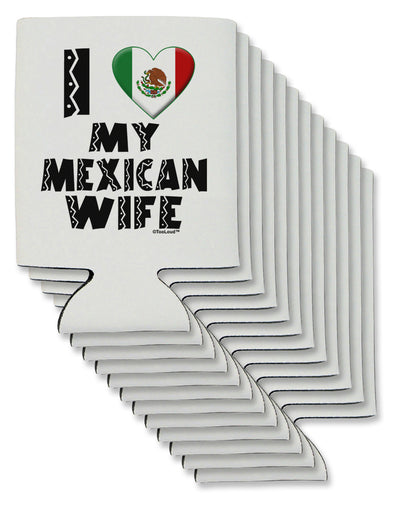 I Heart My Mexican Wife Can / Bottle Insulator Coolers by TooLoud-Can Coolie-TooLoud-12-Davson Sales