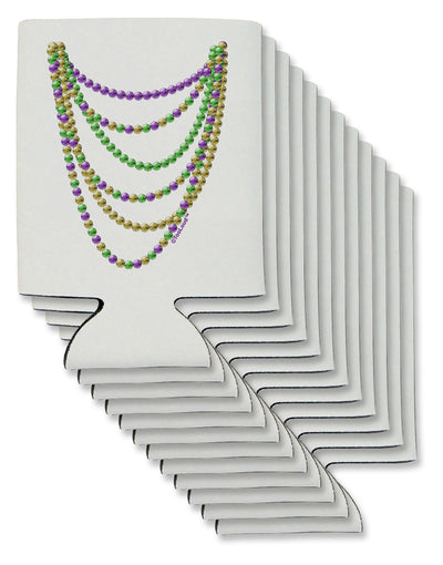 Mardi Gras Beads Necklaces Can / Bottle Insulator Coolers-Can Coolie-TooLoud-12 Pieces-Davson Sales