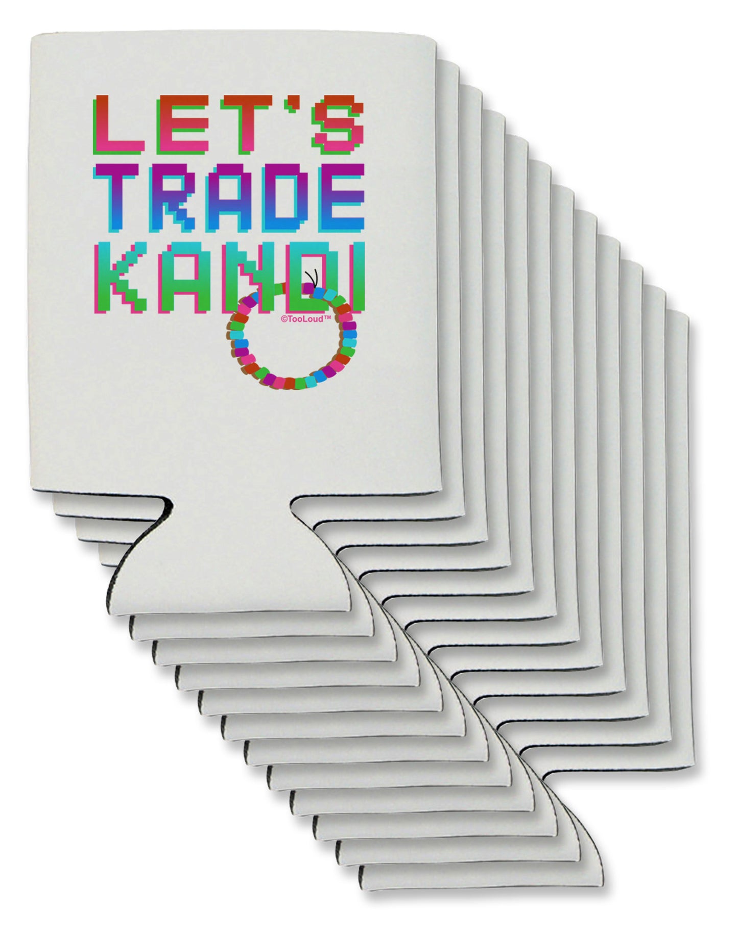 Let's Trade Kandi Can / Bottle Insulator Coolers-Can Coolie-TooLoud-12-Davson Sales