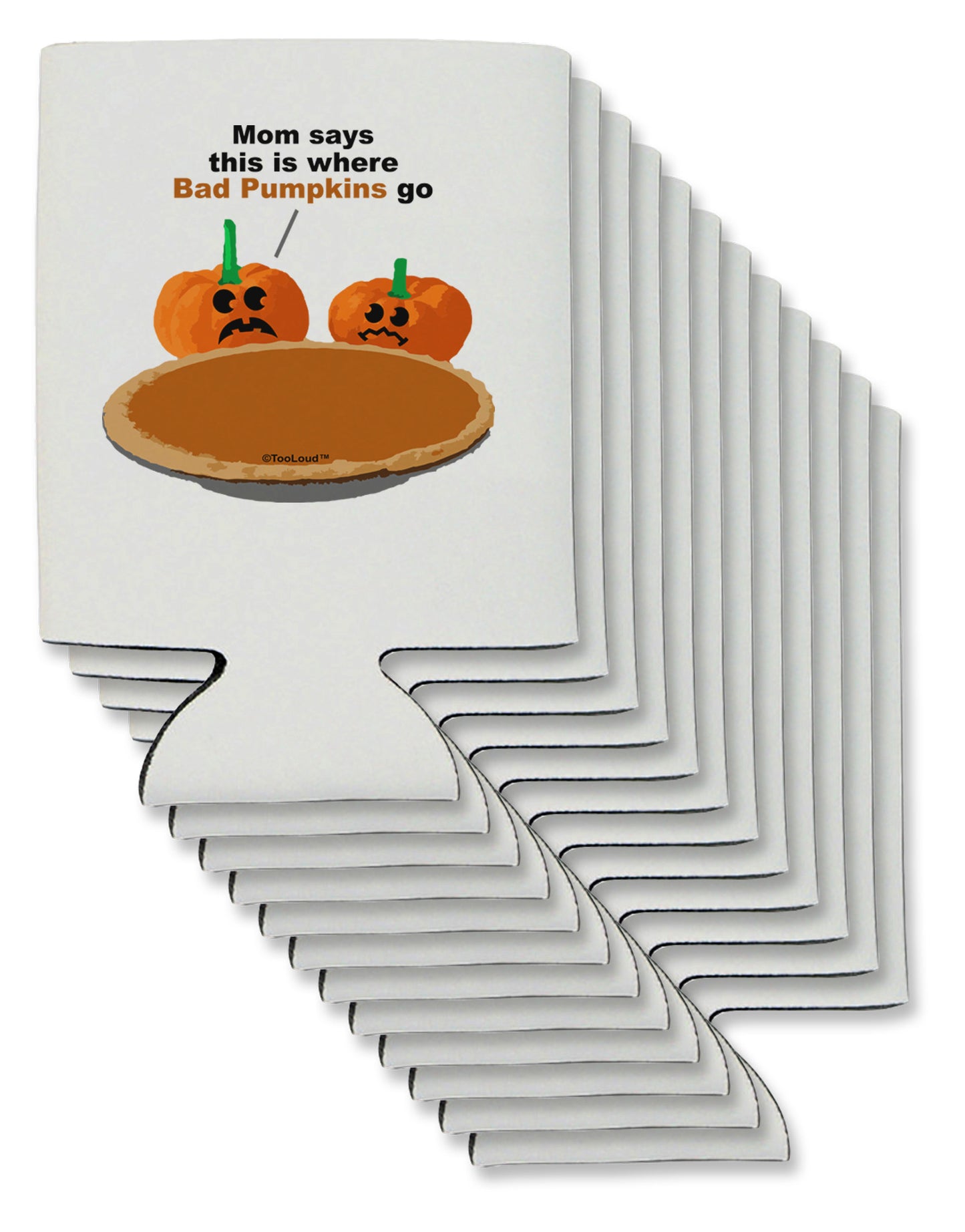 Where Bad Pumpkins Go Can / Bottle Insulator Coolers-Can Coolie-TooLoud-12-Davson Sales