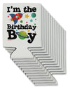 I'm the Birthday Boy - Outer Space Design Can / Bottle Insulator Coolers by TooLoud-Can Coolie-TooLoud-12-Davson Sales