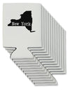 New York - United States Shape Can / Bottle Insulator Coolers by TooLoud-Can Coolie-TooLoud-12-Davson Sales