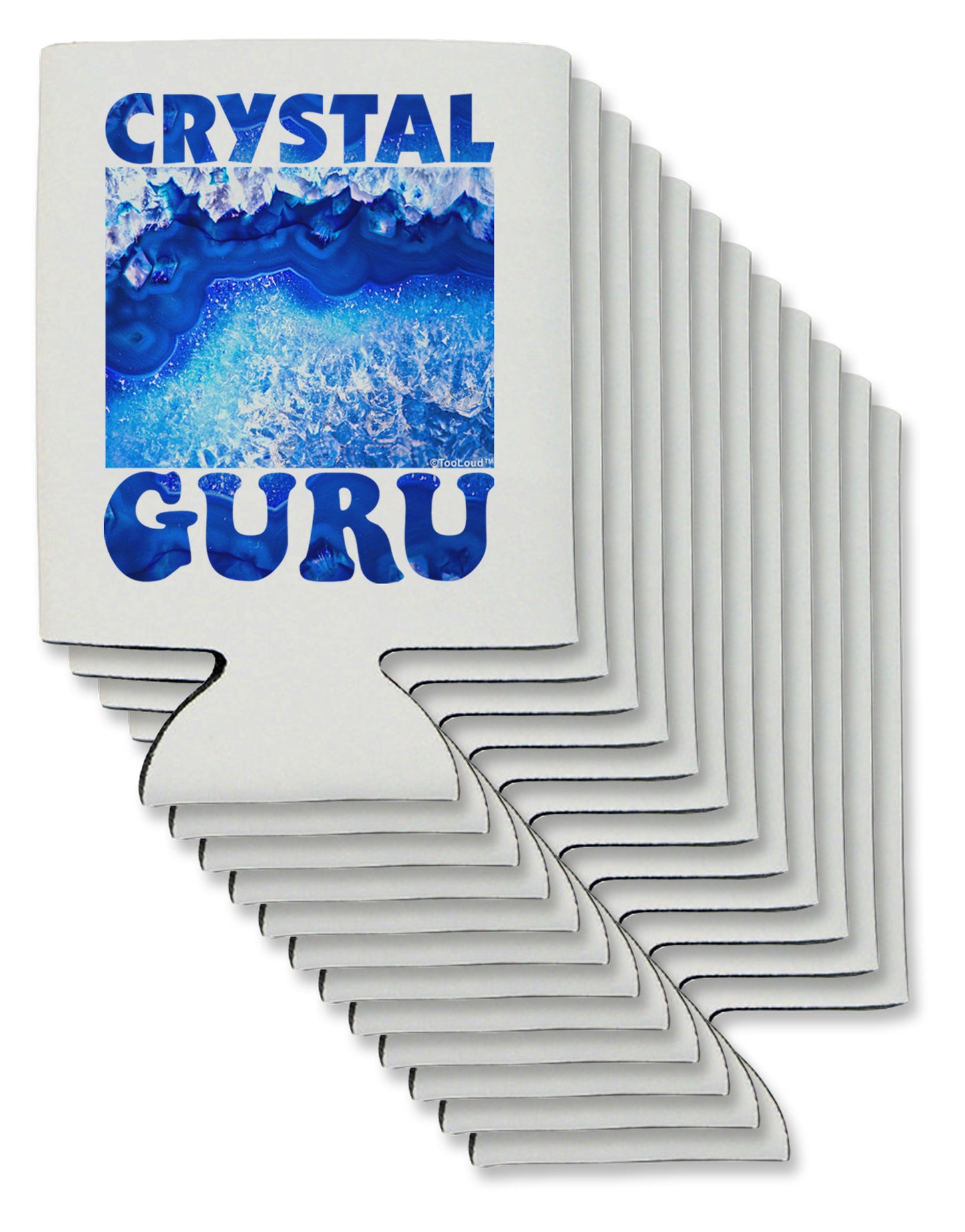 Crystal Guru Can / Bottle Insulator Coolers-Can Coolie-TooLoud-12-Davson Sales