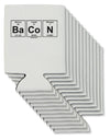 Bacon Periodic Table of Elements Can / Bottle Insulator Coolers by TooLoud-Can Coolie-TooLoud-12-Davson Sales