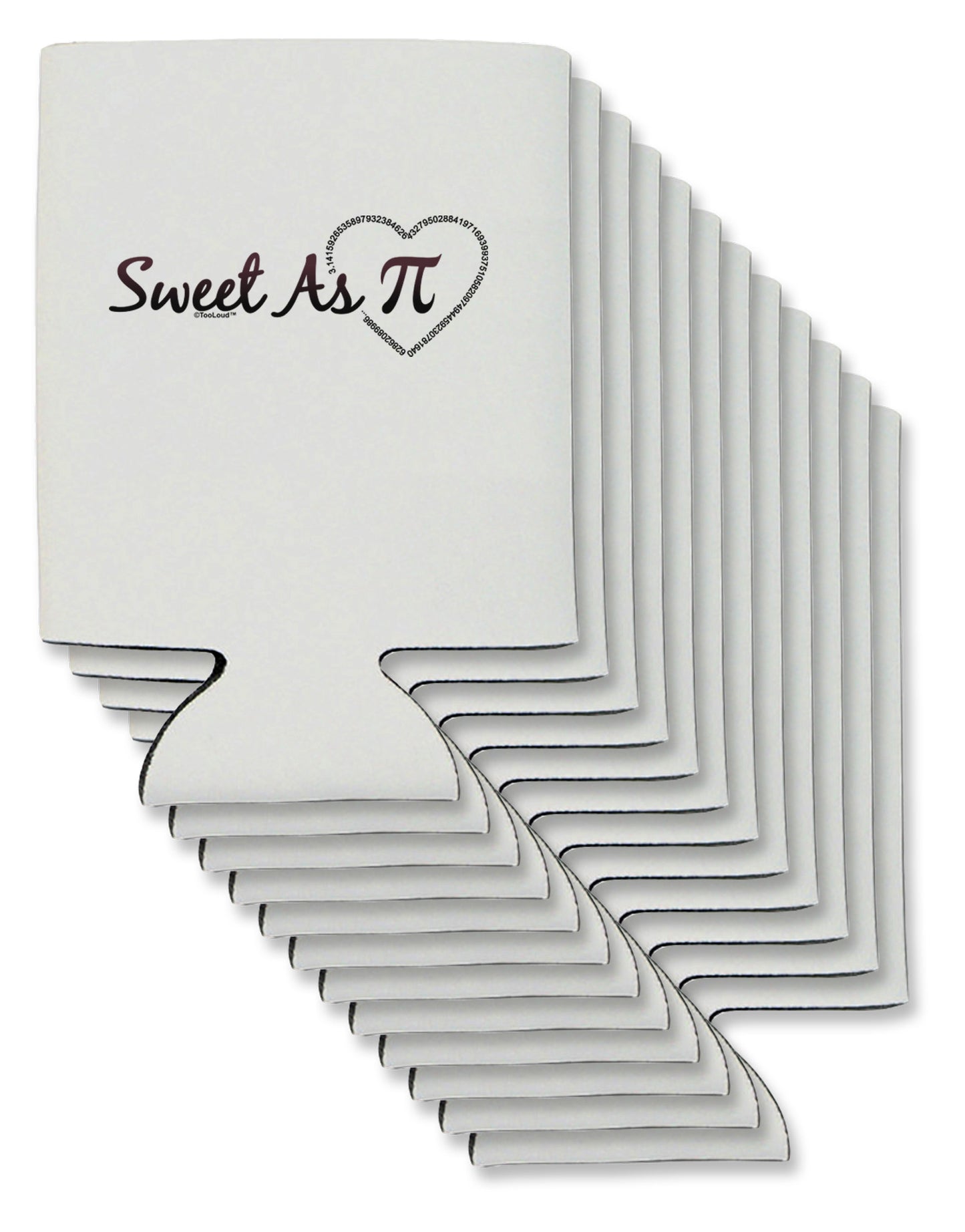Sweet As Pi Can / Bottle Insulator Coolers-Can Coolie-TooLoud-12-Davson Sales