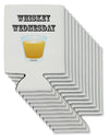 Whiskey Wednesday Design - Text Can / Bottle Insulator Coolers by TooLoud-Can Coolie-TooLoud-12-Davson Sales