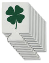 Lucky Four Leaf Clover St Patricks Day Can / Bottle Insulator Coolers-Can Coolie-TooLoud-12 Pieces-Davson Sales