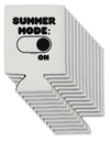 Summer Mode On Can / Bottle Insulator Coolers by TooLoud-Can Coolie-TooLoud-12-Davson Sales