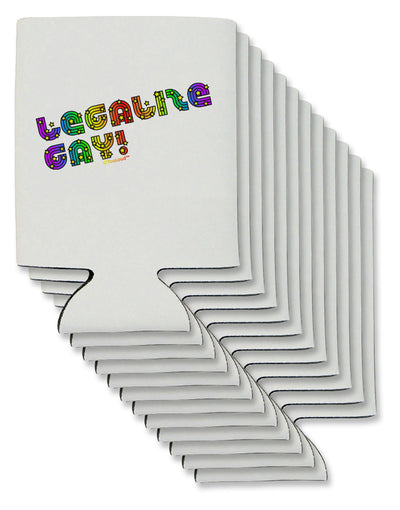 Legalize Gay - Rainbow Can / Bottle Insulator Coolers-Can Coolie-TooLoud-12-Davson Sales