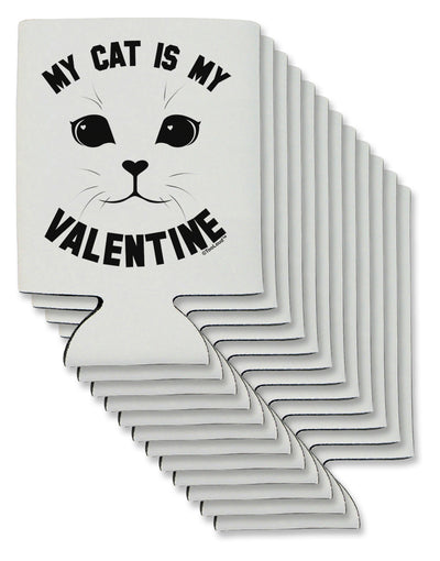 My Cat is my Valentine Can / Bottle Insulator Coolers by TooLoud-TooLoud-12-Davson Sales