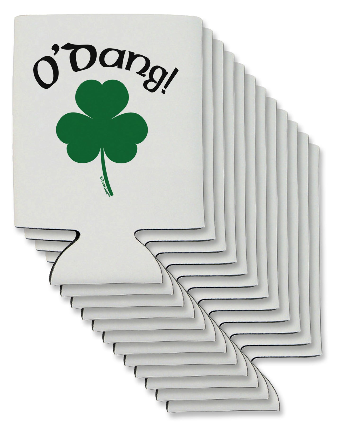 O'Dang - St Patrick's Day Can / Bottle Insulator Coolers-Can Coolie-TooLoud-12-Davson Sales