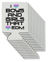 I Heart Boys and Girls That Heart EDM Can / Bottle Insulator Coolers-Can Coolie-TooLoud-12-Davson Sales