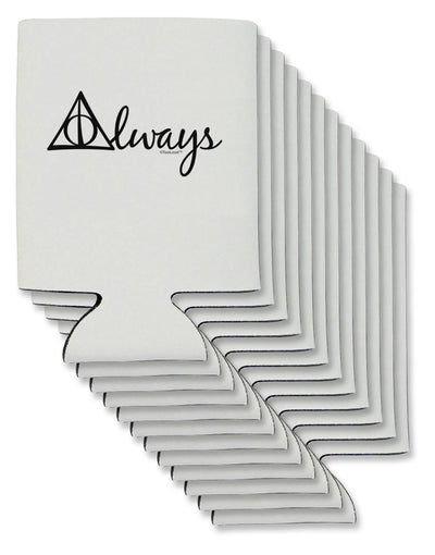 Always Magic Symbol Cursive Can / Bottle Insulator Coolers by TooLoud-Can Coolie-TooLoud-12-Davson Sales