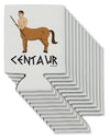 Greek Mythology Centaur Design - Color - Text Can / Bottle Insulator Coolers by TooLoud-Can Coolie-TooLoud-12-Davson Sales