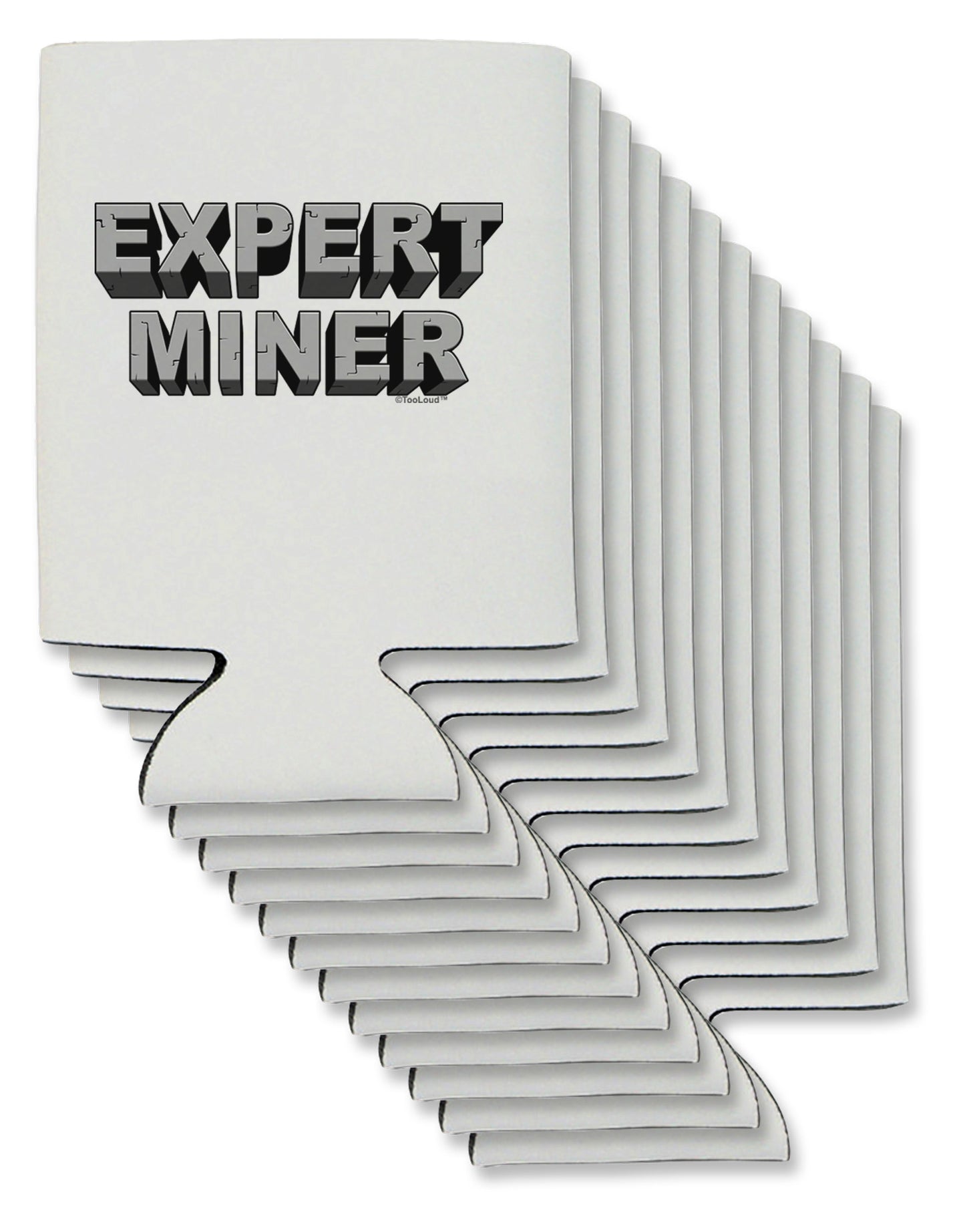Expert Miner Can / Bottle Insulator Coolers-Can Coolie-TooLoud-12-Davson Sales