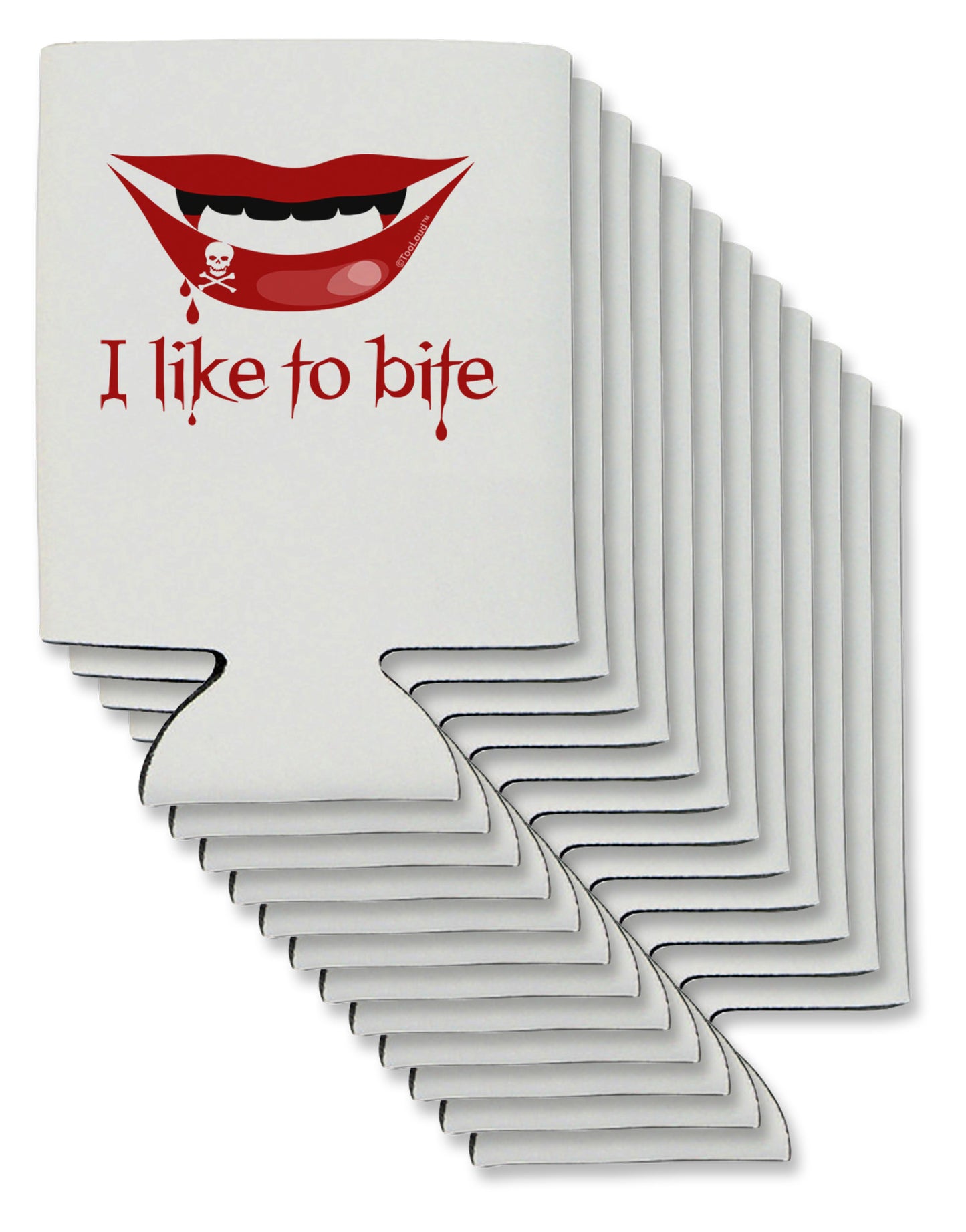 Like to Bite Can / Bottle Insulator Coolers-Can Coolie-TooLoud-12-Davson Sales