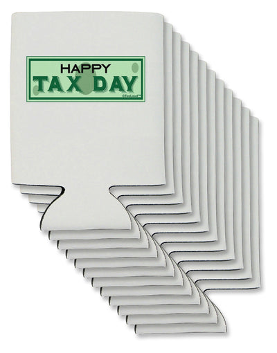 Happy Tax Day Can / Bottle Insulator Coolers by TooLoud-Can Coolie-TooLoud-12-Davson Sales