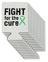 Fight for the Cure - Light Green Ribbon Celiac Disease Can / Bottle Insulator Coolers-Can Coolie-TooLoud-12-Davson Sales