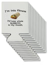 I'm Into Fitness Burrito Funny Can / Bottle Insulator Coolers by TooLoud-Can Coolie-TooLoud-12-Davson Sales