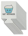 Cute Cupcake with Sprinkles - Lil Cupcake Can / Bottle Insulator Coolers by TooLoud-Can Coolie-TooLoud-12-Davson Sales