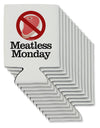 Meatless Monday Can / Bottle Insulator Coolers by TooLoud-Can Coolie-TooLoud-12-Davson Sales