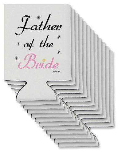 Father of the Bride wedding Can / Bottle Insulator Coolers by TooLoud-Can Coolie-TooLoud-12-Davson Sales