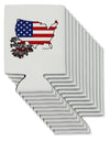 American Roots Design - American Flag Can / Bottle Insulator Coolers by TooLoud-Can Coolie-TooLoud-12-Davson Sales