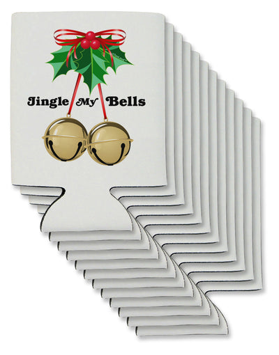 Jingle My Bells Can / Bottle Insulator Coolers-Can Coolie-TooLoud-12 Pieces-Davson Sales