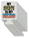 My Son is My Hero - Armed Forces Can / Bottle Insulator Coolers by TooLoud-Can Coolie-TooLoud-12-Davson Sales