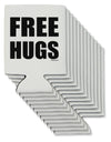 Free Hugs Can / Bottle Insulator Coolers-Can Coolie-TooLoud-12-Davson Sales