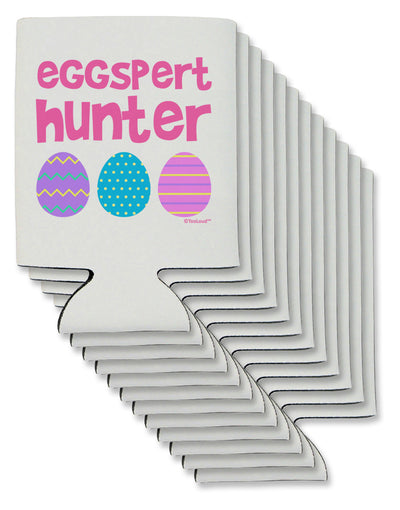 Eggspert Hunter - Easter - Pink Can / Bottle Insulator Coolers by TooLoud-Can Coolie-TooLoud-12-Davson Sales