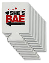 She's BAE - Left Arrow Can / Bottle Insulator Coolers-Can Coolie-TooLoud-12-Davson Sales