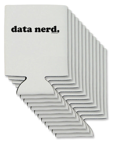 Data Nerd Simple Text Can / Bottle Insulator Coolers by TooLoud-Can Coolie-TooLoud-12-Davson Sales