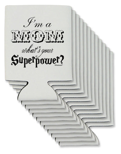 I'm a Mom - What's Your Superpower Can / Bottle Insulator Coolers by TooLoud-Can Coolie-TooLoud-12-Davson Sales