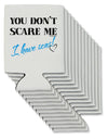 You Don't Scare Me - I Have Sons Can / Bottle Insulator Coolers by TooLoud-Can Coolie-TooLoud-12-Davson Sales