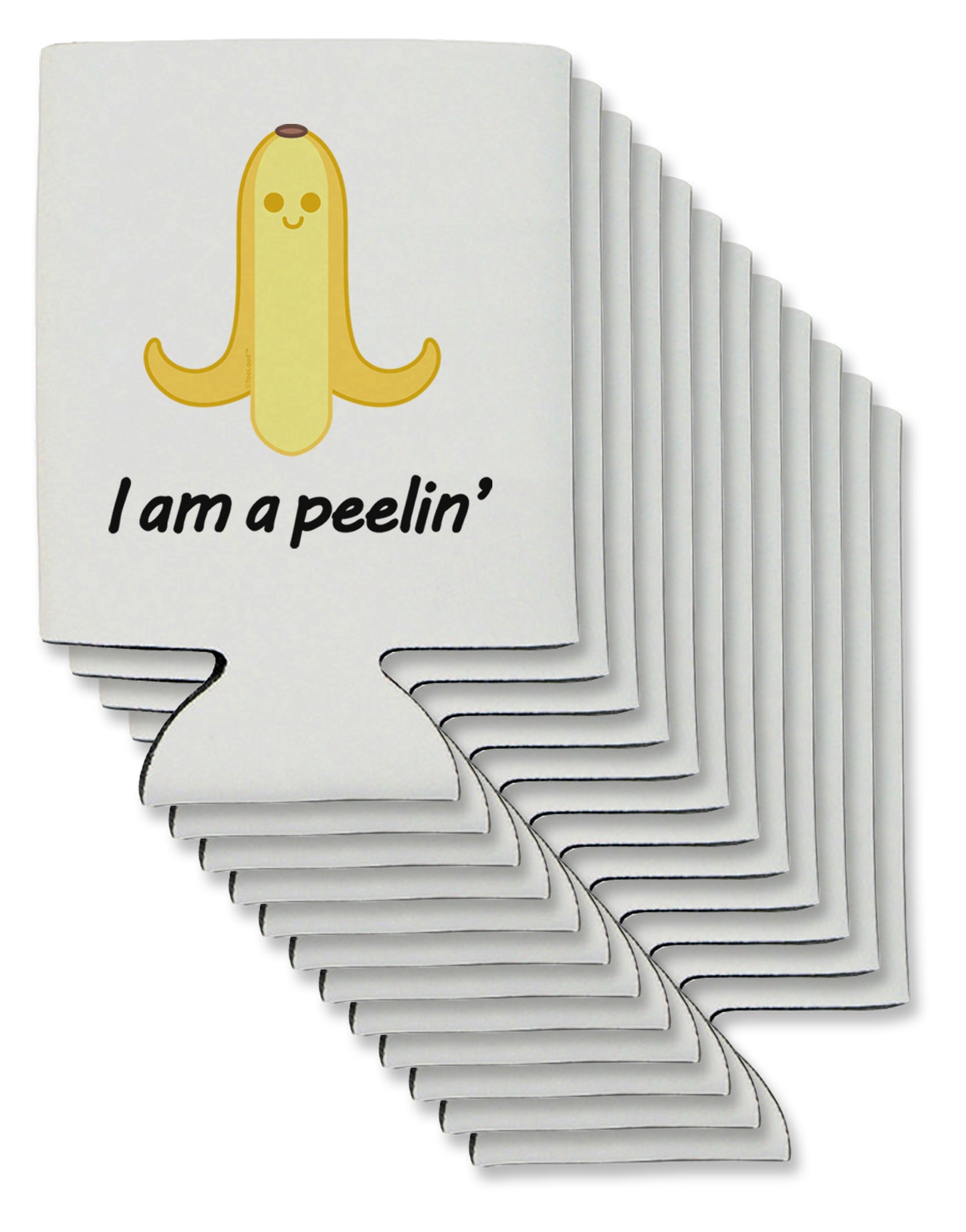 Banana - I am a Peelin Can / Bottle Insulator Coolers-Can Coolie-TooLoud-12-Davson Sales