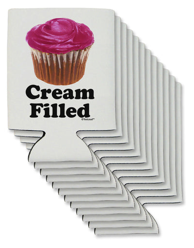 Cream Filled Pink Cupcake Design Can / Bottle Insulator Coolers by TooLoud-Can Coolie-TooLoud-12-Davson Sales