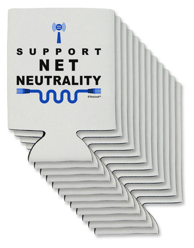 i Support Net Neutrality Can / Bottle Insulator Coolers-Can Coolie-TooLoud-12 Pieces-Davson Sales