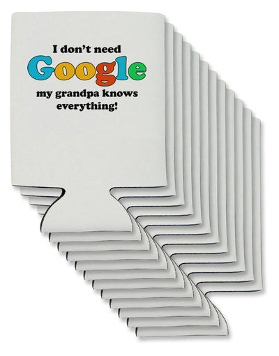 I Don't Need Google - Grandpa Can / Bottle Insulator Coolers-Can Coolie-TooLoud-12-Davson Sales