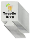 Tequila Diva - Cinco de Mayo Design Can / Bottle Insulator Coolers by TooLoud-Can Coolie-TooLoud-12-Davson Sales