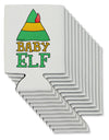 Matching Christmas Design - Elf Family - Baby Elf Can / Bottle Insulator Coolers by TooLoud-Can Coolie-TooLoud-12-Davson Sales