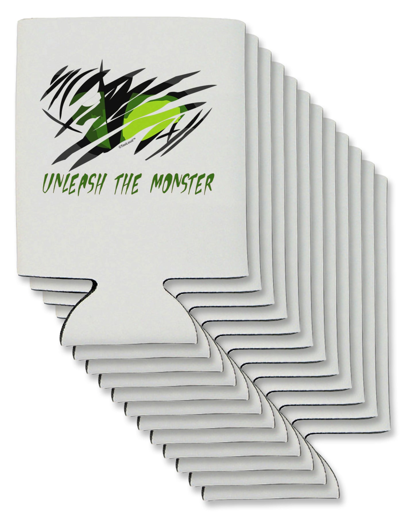 Unleash The Monster Can / Bottle Insulator Coolers-Can Coolie-TooLoud-12-Davson Sales