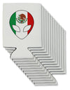 Mexican Flag Extraterrestrial Can / Bottle Insulator Coolers by TooLoud-Can Coolie-TooLoud-12-Davson Sales