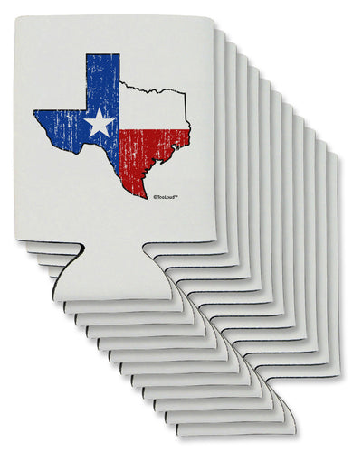 State of Texas Flag Design - Distressed Can / Bottle Insulator Coolers by TooLoud-Can Coolie-TooLoud-12-Davson Sales