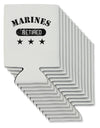 Retired Marines Can / Bottle Insulator Coolers by TooLoud-Can Coolie-TooLoud-12-Davson Sales