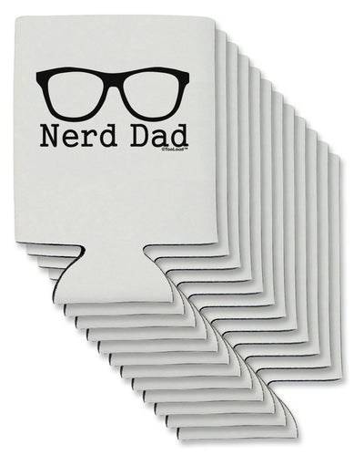 Nerd Dad - Glasses Can / Bottle Insulator Coolers by TooLoud-Can Coolie-TooLoud-12-Davson Sales