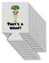 Thats A Wrap Cute Wrap Can / Bottle Insulator Coolers-Can Coolie-TooLoud-12 Pieces-Davson Sales