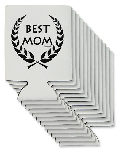 Best Mom - Wreath Design Can / Bottle Insulator Coolers by TooLoud-Can Coolie-TooLoud-12-Davson Sales