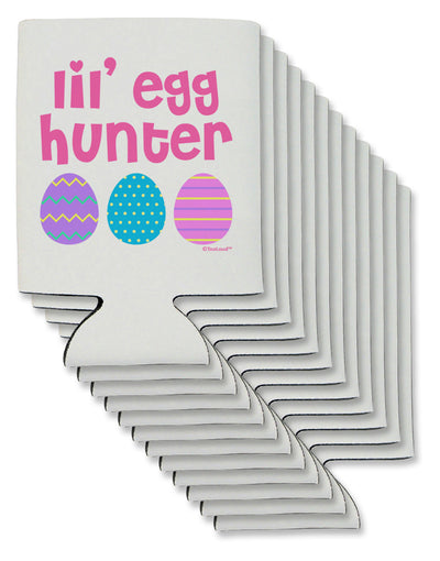 Lil' Egg Hunter - Easter - Pink Can / Bottle Insulator Coolers by TooLoud-Can Coolie-TooLoud-12-Davson Sales