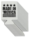 Made in Merica - Stars and Stripes Design Can / Bottle Insulator Coolers-Can Coolie-TooLoud-12-Davson Sales